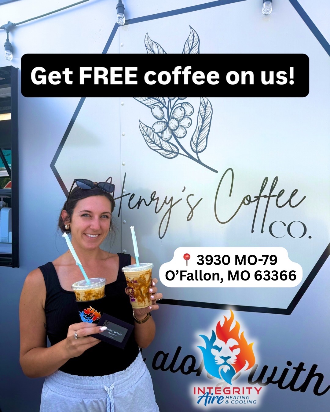 Enjoy free coffee on us when you refer a friend or family member to Integrity Aire! 